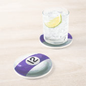 12-bits zandsteen onderzetter (Zijkant)