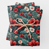 #12 Bloemen patroon Inpakpapier Vel (In situ)