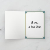 12 Boston Terrier DANK JE Bedankkaart (Binnen)