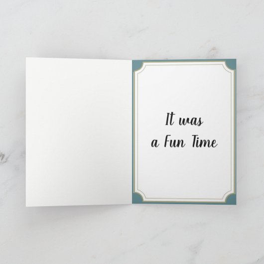 12 Boston Terrier DANK JE Bedankkaart (Binnen)