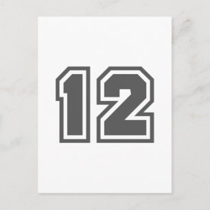 12 BRIEFKAART