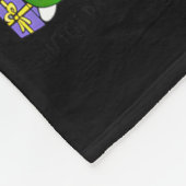 12 Bunny Of Christmas Bunny Rabbit Christmas Xmas  Fleece Deken (Hoek)