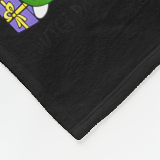 12 Bunny Of Christmas Bunny Rabbit Christmas Xmas  Fleece Deken (Hoek)