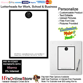 12 Business Black Logo Letterhead Business Brand  Briefhoofd