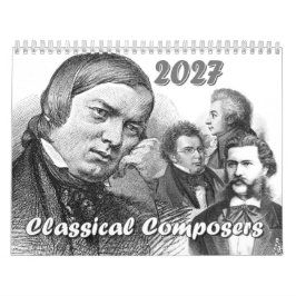 12 Componisten / 12 Combinaties, 2026 Kalender