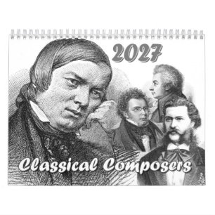 12 Componisten / 12 Combinaties, 2026 Kalender