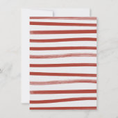 12 Dag kerstfeestdag Uitnodiging kerstfeest (Achterkant)