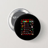 12 Dagen Apotheek Grappige Kerst Apotheker Tec Ronde Button 5,7 Cm (Voorkant /achterkant)