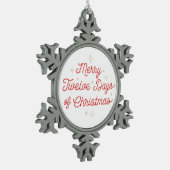 12 dagen CHRISTMAS / Snowflake Ornament (Links)