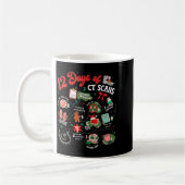 12 dagen CT-scans Kerst CT-tech Cat Scan Koffiemok (Links)