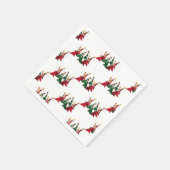 12 dagen Kerst 9 Dames Dansen Servet (Hoek)