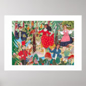 12 dagen Kerst Illustratie Poster (Voorkant)