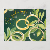 12 dagen Kerst: vijf gouden ringen Feestdagenkaart (Voorkant)