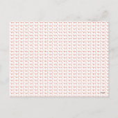 12 dagen kerstbrief feestdagenkaart (Achterkant)