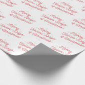 12 dagen kerstcadeaupapier cadeaupapier (Hoek)