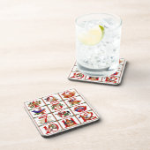 12 dagen kerstcadeautjes afdrukken bier onderzetter (Rechterzijde)