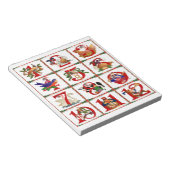 12 dagen kerstcadeautjes afdrukken notitieblok (Schuin)