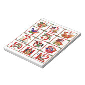 12 dagen kerstcadeautjes afdrukken notitieblok (Linkerzijde)