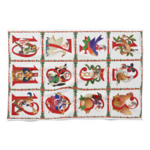 12 dagen kerstcadeautjes afdrukken