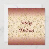 12 dagen kerstemmer-kaartje met kaartje voor een f kaart (Achterkant)