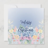 12 dagen kerstemmer-kaartje met kaartje voor een f kaart (Achterkant)