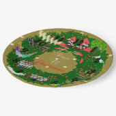 12 dagen kerstfeestdag Bord (Gekanteld)