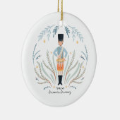 12 dagen kerstfeestdag traditionele drummer keramisch ornament (Rechts)