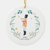 12 dagen kerstfeestdag traditionele piper keramisch ornament (Voorkant)