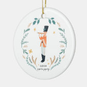 12 dagen kerstfeestdag traditionele piper keramisch ornament (Links)