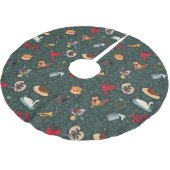 12 dagen kerstfeestkleding kerstboom rok (Gekanteld)