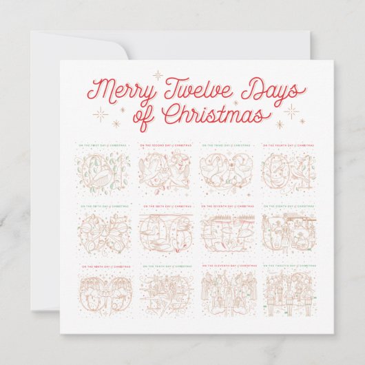 12 dagen kerstflat / fotokaart 5.25 (Voorkant)