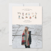 12 dagen kerstfotokaart feestdagenkaart (Voorkant)