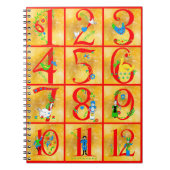 12 dagen kerstliedjes notitieboek (Voorkant)