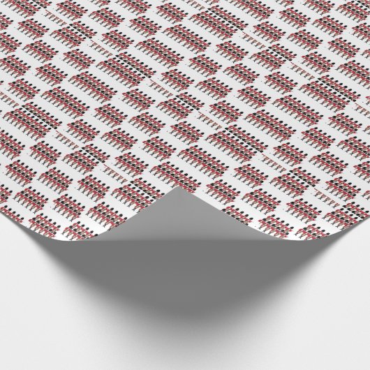 12 dagen Kerstmis, 11 pipons Cadeaupapier (Hoek)