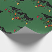 12 dagen Kerstmis 4 Roepende vogels Cadeaupapier (Hoek)