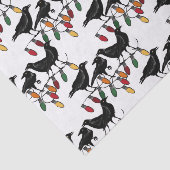 12 dagen Kerstmis 4 Roepende vogels Tissuepapier (Detail)