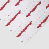 12 dagen kerstmis 6 ganzen A-Laying Tissuepapier (Detail)