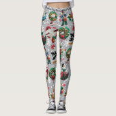 12 dagen Kerstmis A-patrijs in een perenboom Leggings (Voorkant)