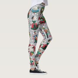 12 dagen Kerstmis A-patrijs in een perenboom Leggings