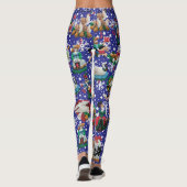 12 dagen Kerstmis A-patrijs in een perenboom Leggings (Achterkant)