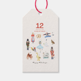 12 DAGEN KERSTMIS CADEAULABEL