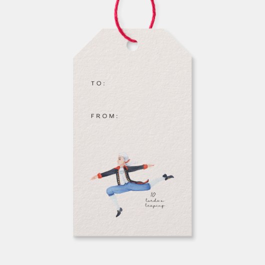 12 DAGEN KERSTMIS CADEAULABEL (Achterkant)