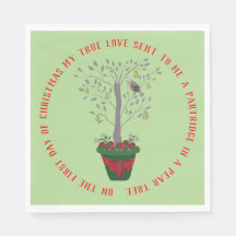 12 dagen kerstpatrijs in een perenboom