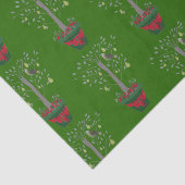 12 dagen kerstpatrijs in een perenboom tissuepapier (Detail)