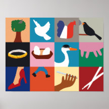 12 dagen kerstPoster