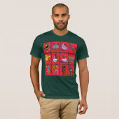 12 dagen kerstT-shirts, kleding, geschenken T-shirt (Voorkant volledig)