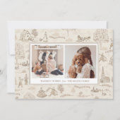 12 dagen kerstvakantie multi foto kaart (Voorkant)