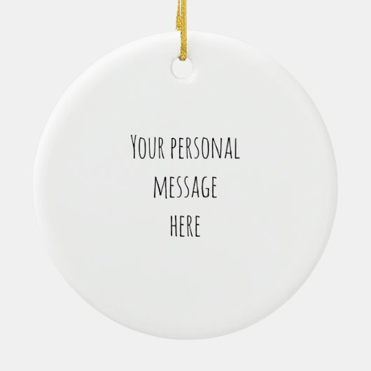 12 dagen kerstversiering - 10 lords-a-leaping keramisch ornament (Achterkant)