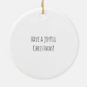 12 dagen kerstversiering - 11 pipleidingen keramisch ornament (Achterkant)