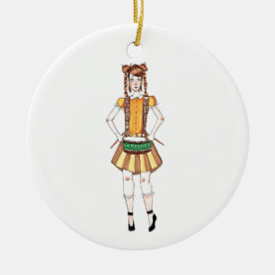 12 dagen kerstversiering-12 drummers Drumming Keramisch Ornament